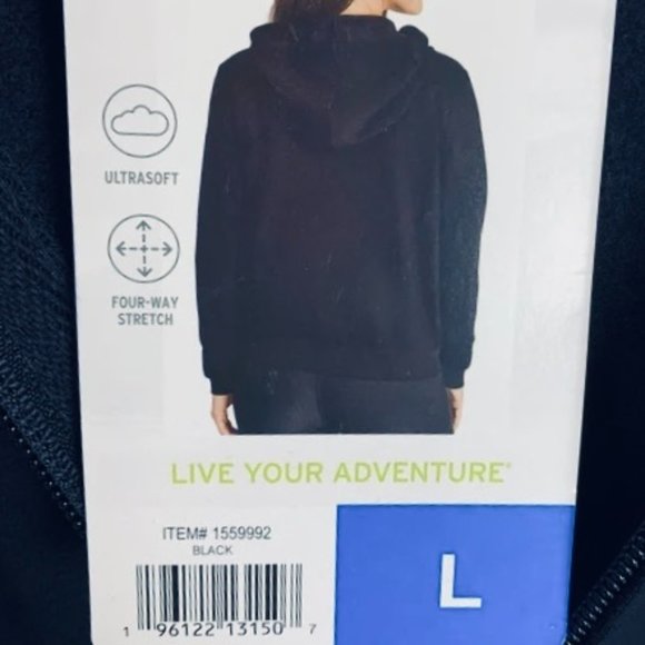 EDDIE BAUER Full-Zip Hoodie Supersoft Knit Size Large - Picture 7 of 8